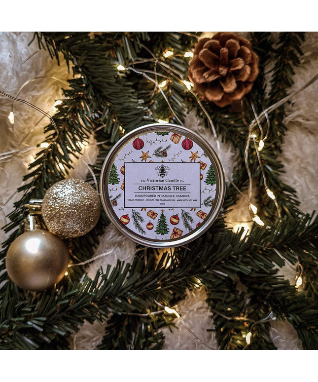 Christmas Tree - Scented Candle - 100ml Tin