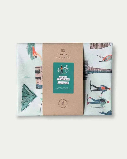Coast to Coast Tea Towel