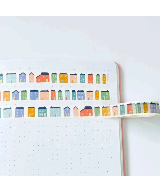 Coastal Houses Washi Tape