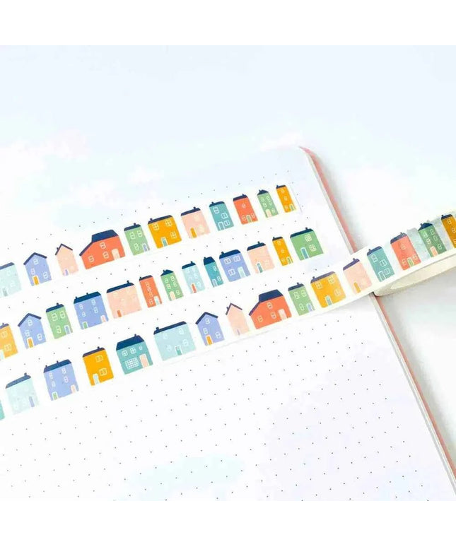 Coastal Houses Washi Tape