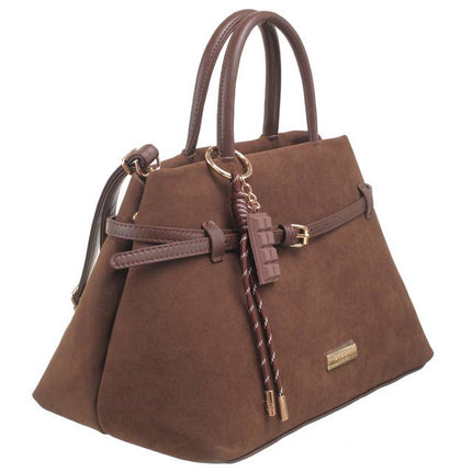 Coca Tassel Tote - Stylish and Functional Bag COFFEE