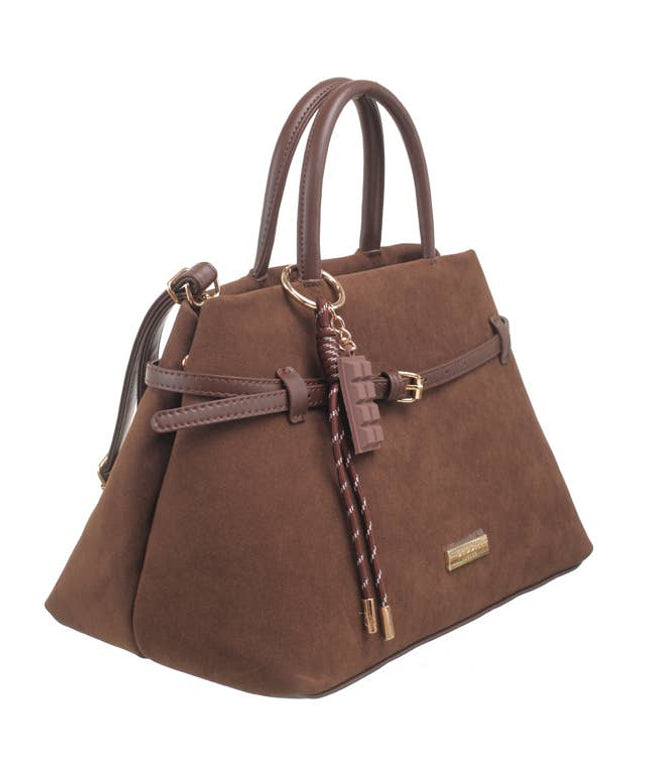 Coca Tassel Tote - Stylish and Functional Bag COFFEE
