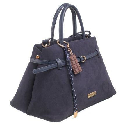 Coca Tassel Tote - Stylish and Functional Bag NAVY