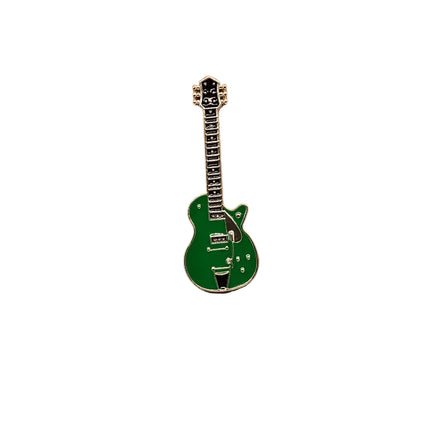Music themed pin badges Green
