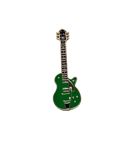 Music themed pin badges Green