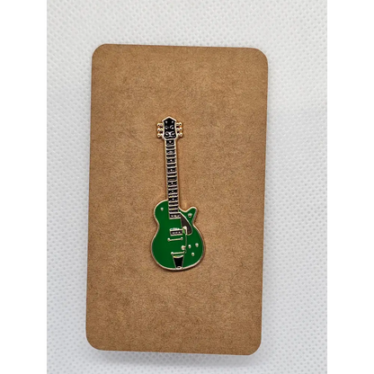 Cool guitar pin badges - Green - Pin badges