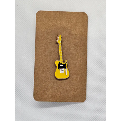 Cool guitar pin badges - Yellow - Pin badges