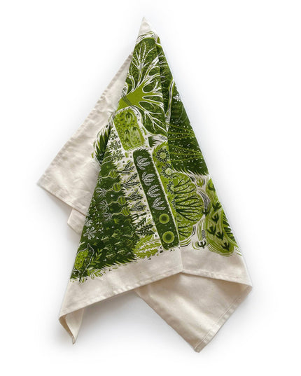 Cotton Tea Towel - Allotment