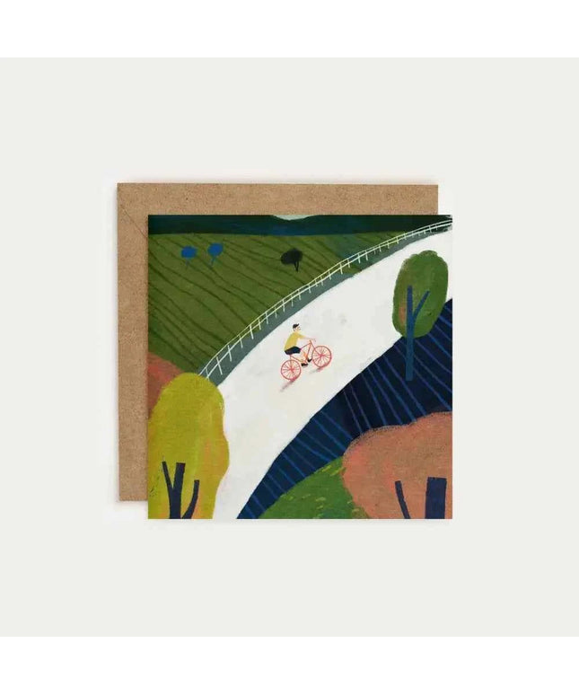 Countryside Cycle Greetings Card