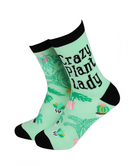 Crazy Plant Lady - Women's Bamboo Socks