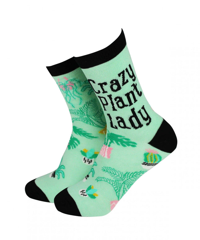 Crazy Plant Lady - Women's Bamboo Socks