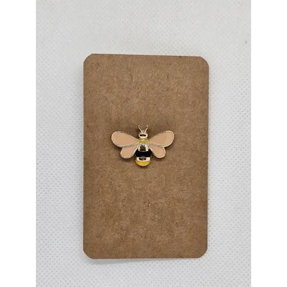 Cute animal pin badges (various designs) - Alloy bee - Pin badges