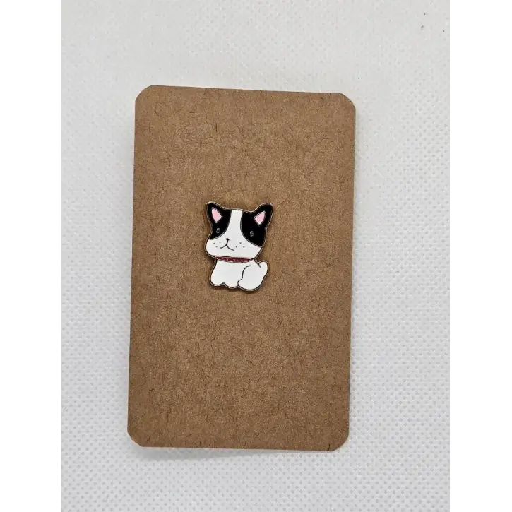 Cute animal pin badges (various designs) - Alloy small dog - Pin badges