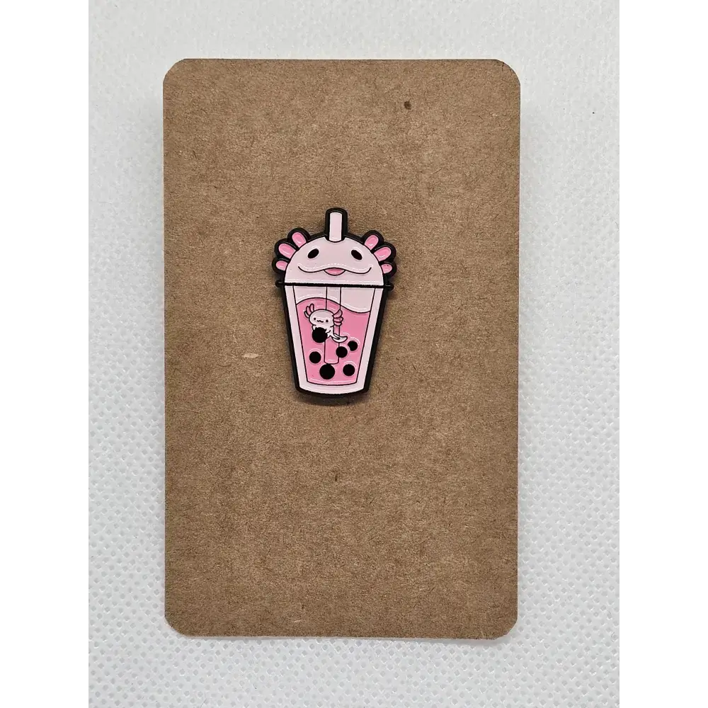 Cute Bubble Tea enamel pin badges (various designs) - Pin badges