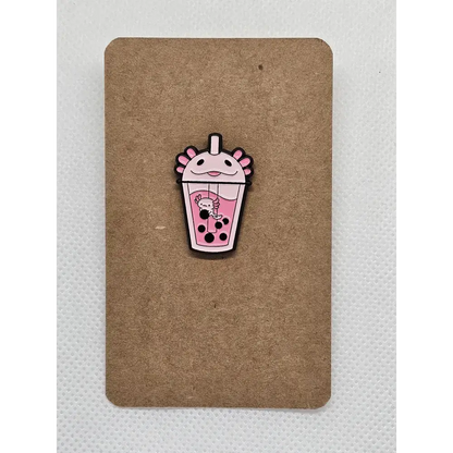 Cute Bubble Tea enamel pin badges (various designs) - Pin badges