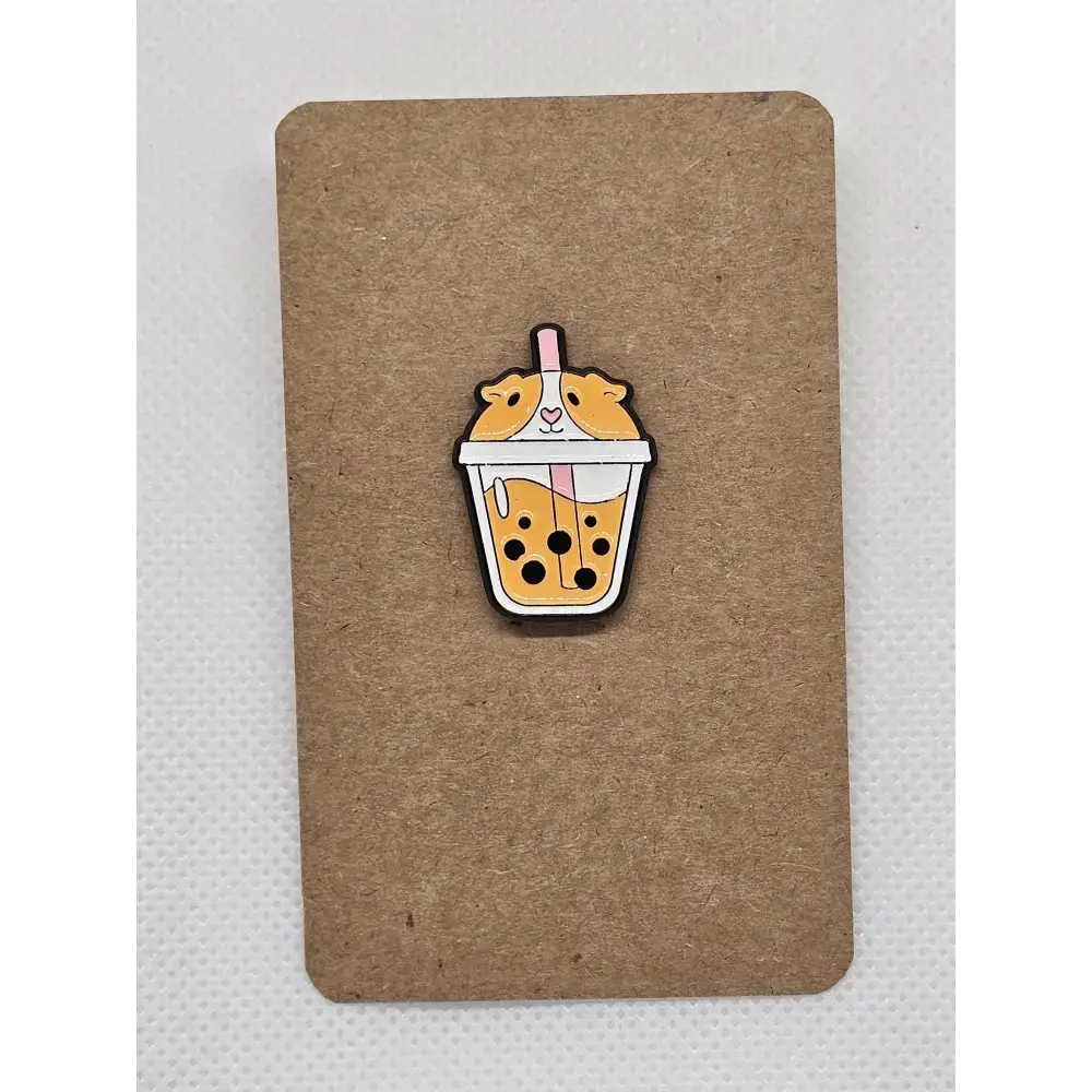 Cute Bubble Tea enamel pin badges (various designs) - Pin badges