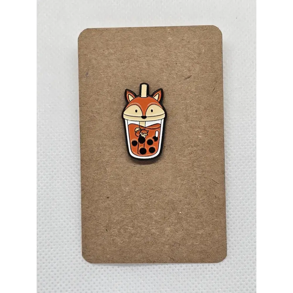 Cute Bubble Tea enamel pin badges (various designs) - Pin badges