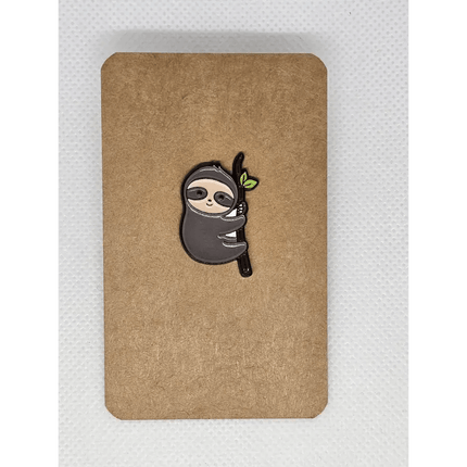 Cute Sloth pin badges (various Kawaii designs) Sloth