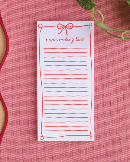 To Do List Pad | Never Ending