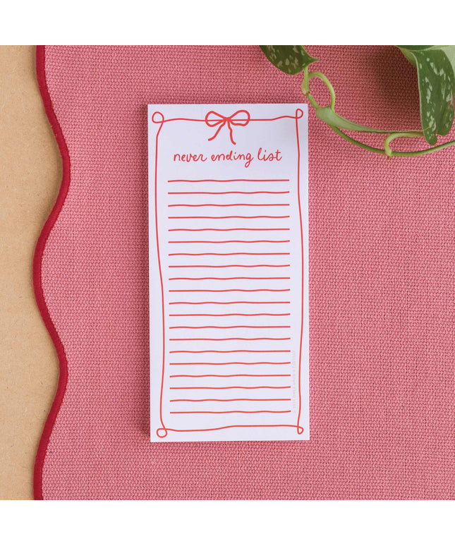 To Do List Pad | Never Ending