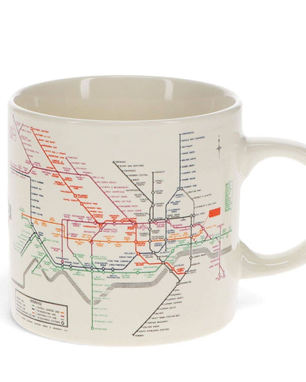 Ceramic Mug - TFL Heritage Tube Map