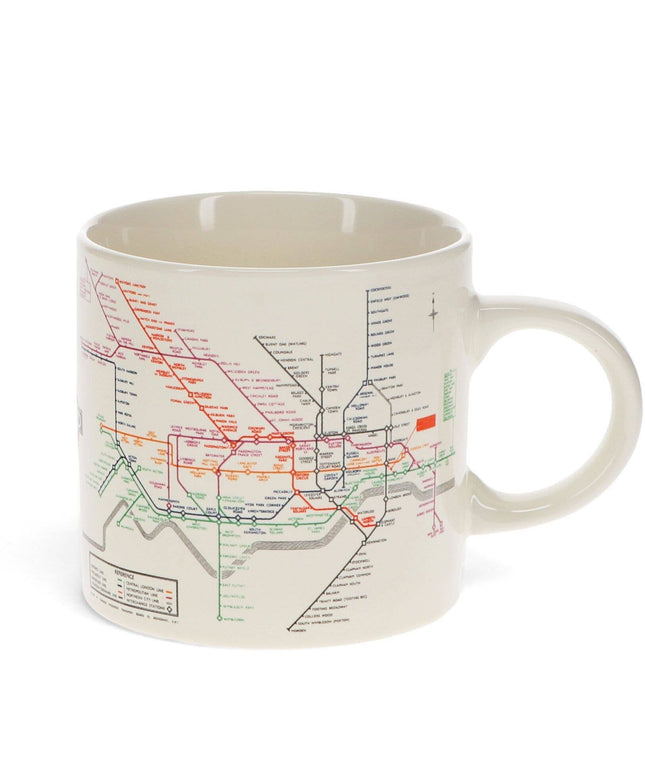 Ceramic Mug - TFL Heritage Tube Map