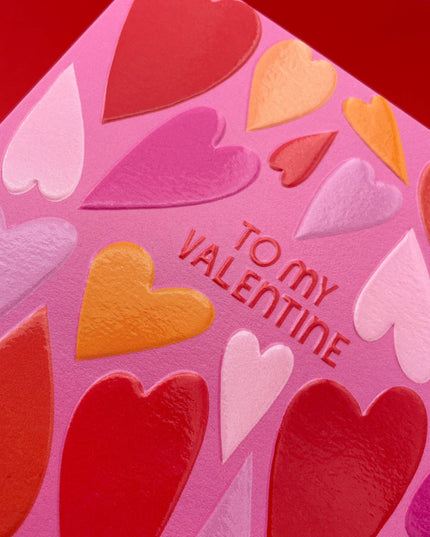 To my Valentine - Valentines Day Card