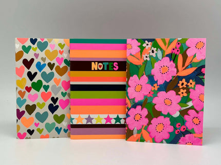 A6 notebooks Paper Salad Colourful Bright Stationery Gift