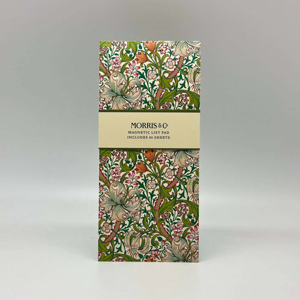 William Morris Magnetic List Pad Stationery Gift