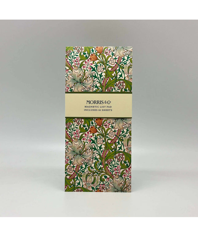 William Morris Magnetic List Pad Stationery Gift