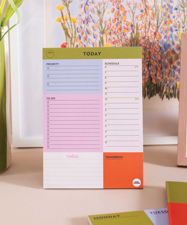 A5 Daily Planner Pad | Block My Life
