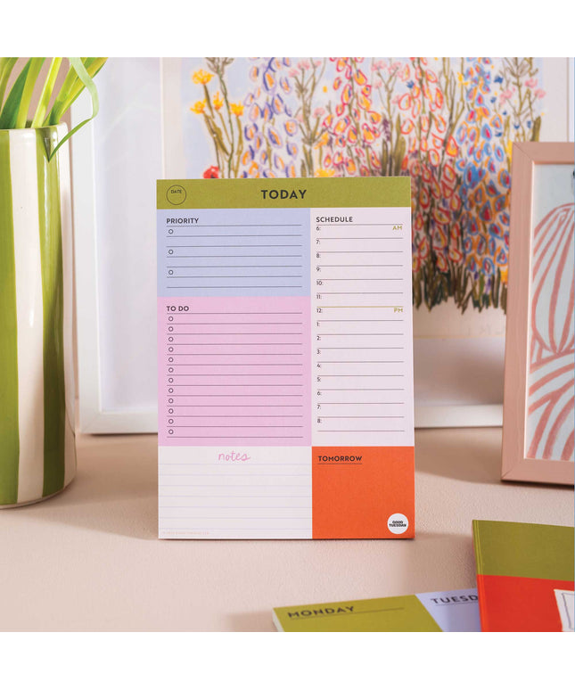 A5 Daily Planner Pad | Block My Life
