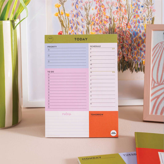 A5 Daily Planner Pad | Block My Life - The Red Squirrel