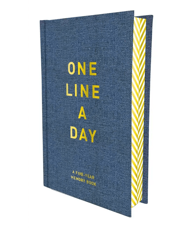 Denim One Line a Day - A Five-Year Memory Book