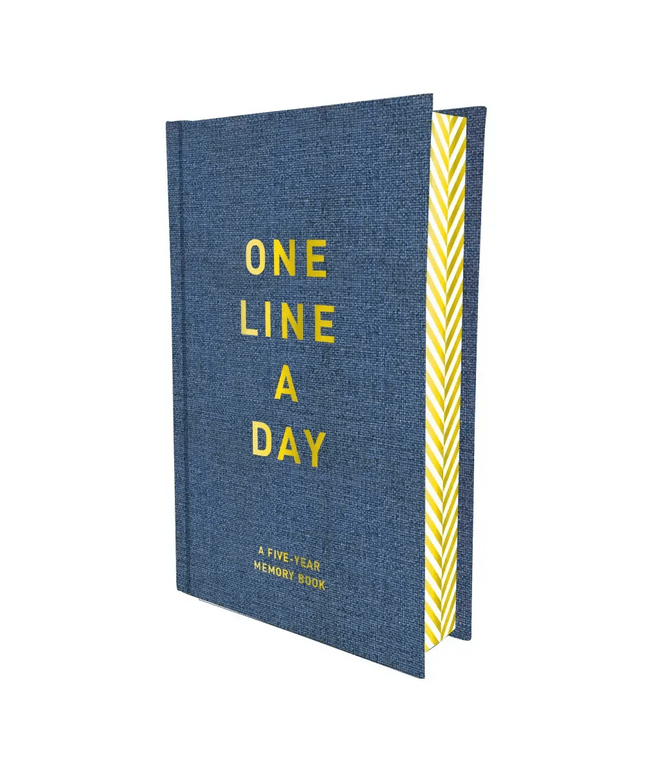 Denim One Line a Day - A Five-Year Memory Book