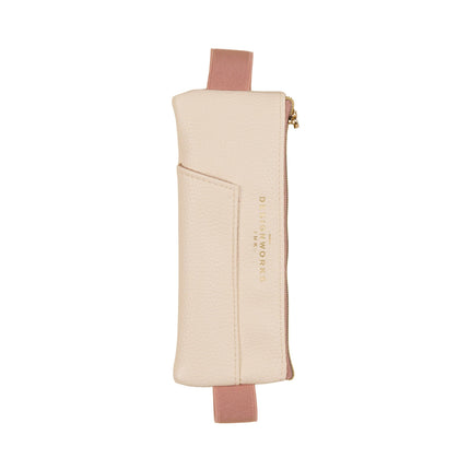 Designworks Ink Pen Pouch - Cream + Taupe
