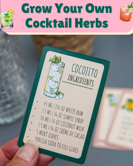 Seed to Sip Grow Your Own Cocktails Gift Set