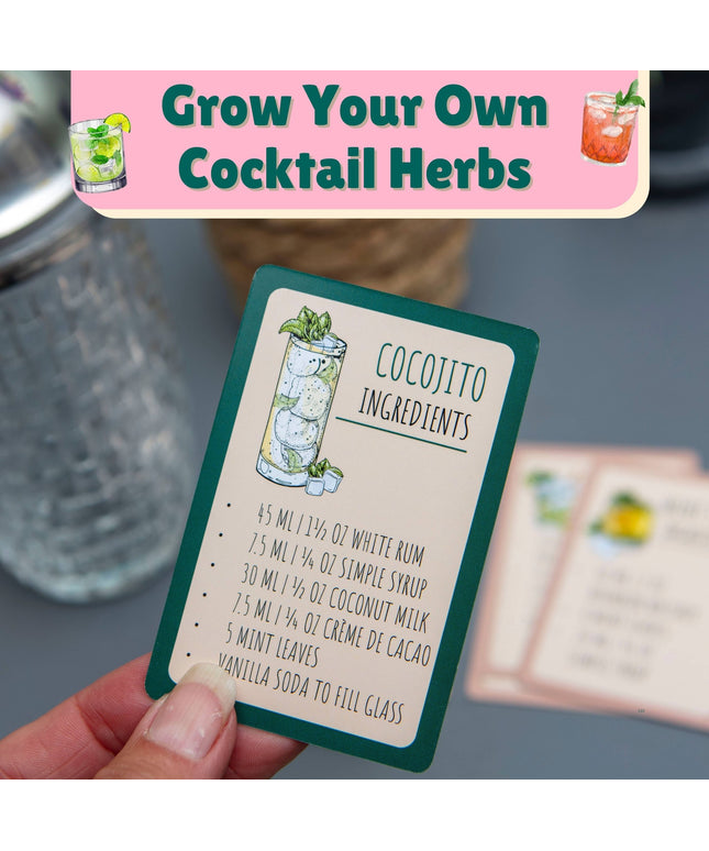 Seed to Sip Grow Your Own Cocktails Gift Set