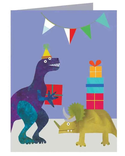 Dinosaur Party Card
