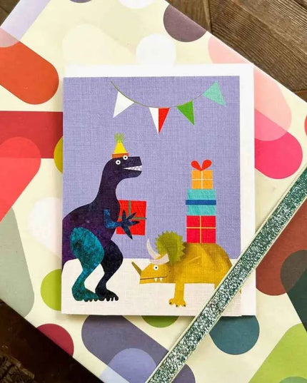 Dinosaur Party Card
