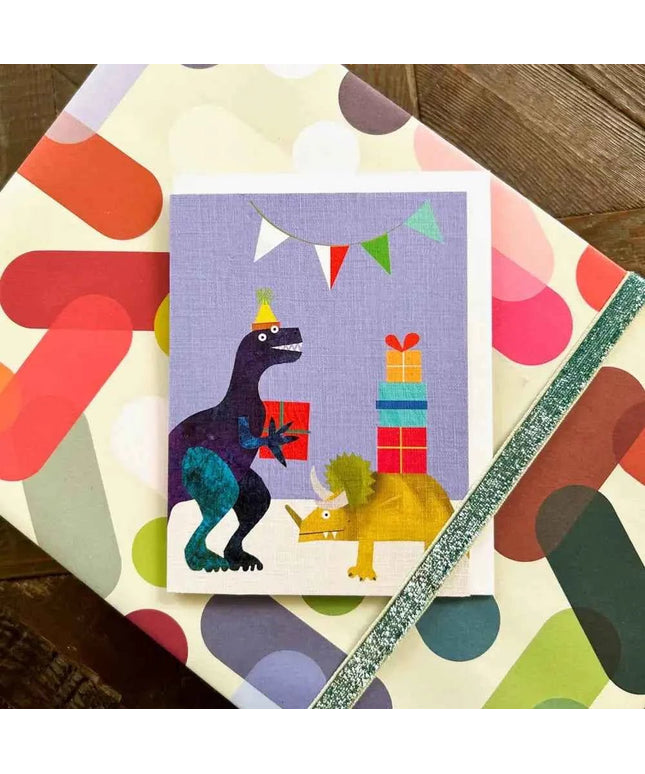 Dinosaur Party Card