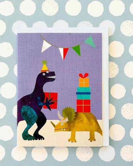 Dinosaur Party Card