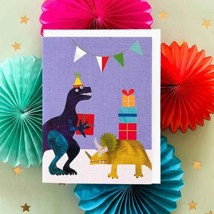 Dinosaur Party Card