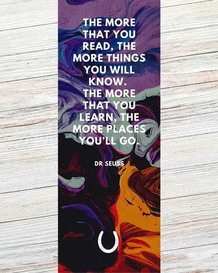 Dr Seuss Literary Quote Bookmark