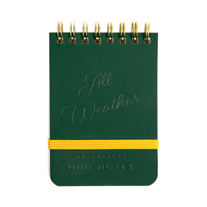 Gentlemen's Hardware Pocket Waterproof Notebook - The Red Squirrel