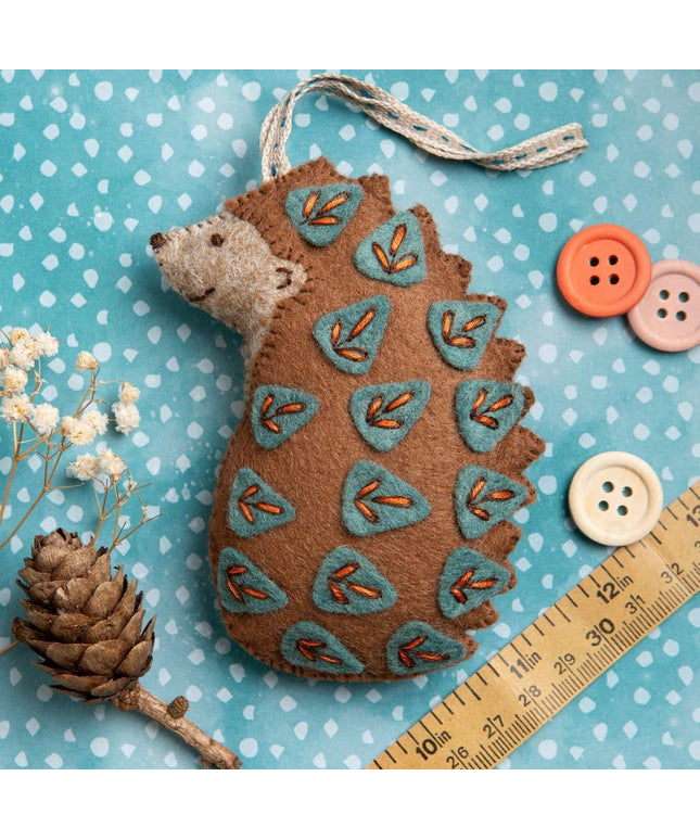 Folk Hedgehog Felt Craft Mini Kit