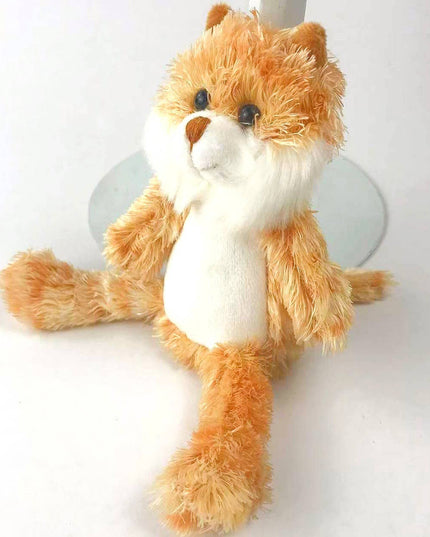 Cat Ginger Soft Toy Mini Plush Toy - 10cm