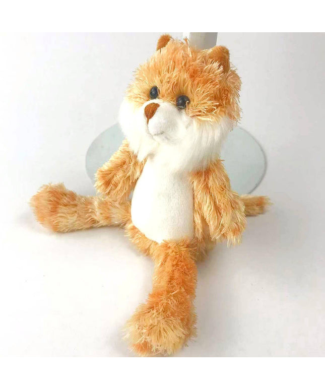 Cat Ginger Soft Toy Mini Plush Toy - 10cm
