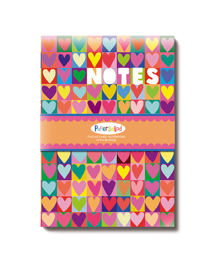 A5 Notebook Set - 2 x Softcover notebooks