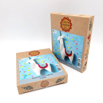 Llama Felt Craft Mini Kit - Beginner Friendly